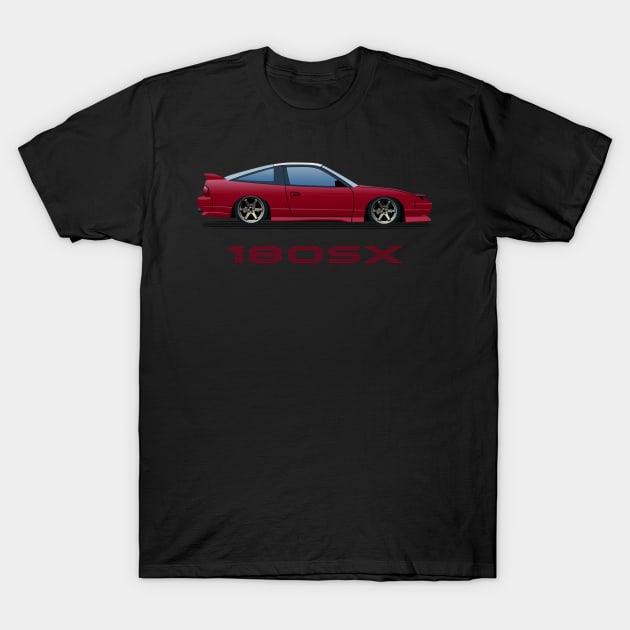 180sx Type X T-Shirt by AutomotiveArt